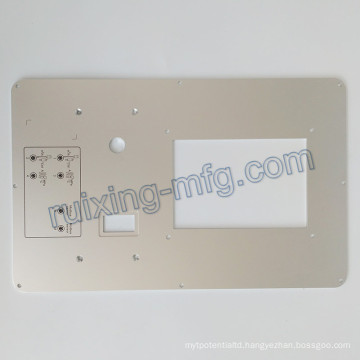 CNC Milling Machining Plate Aluminum Panel for Instruments and Sensor Accessories